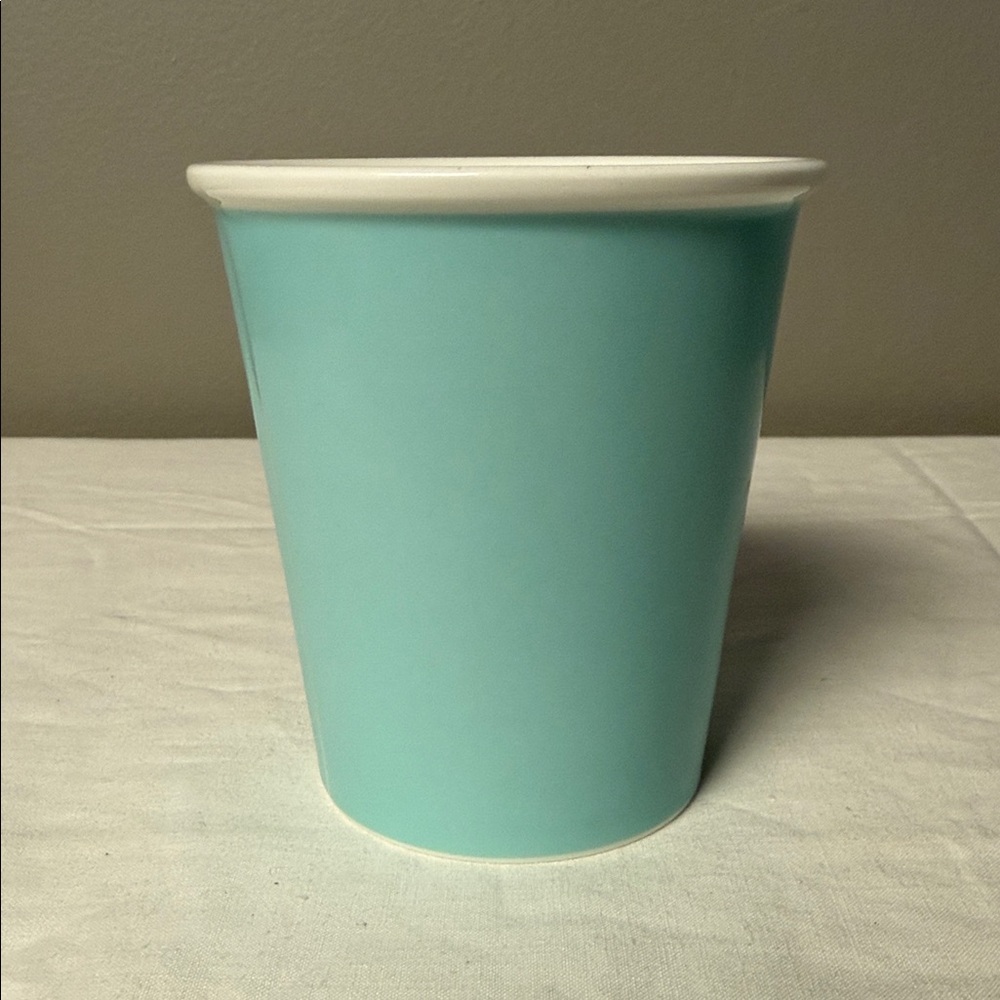 Tiffany & Co Bone China Coffee Cup Tiffany Blue Japan 10oz - Picture 4 of 5
